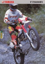 Yamaha   TT  600   R    Prospekt Brochure   4  Seiten  1999