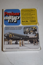 Preiser 72502 Piloten Bodenpersonal US 1942-45 1:72 NEU mit OVP