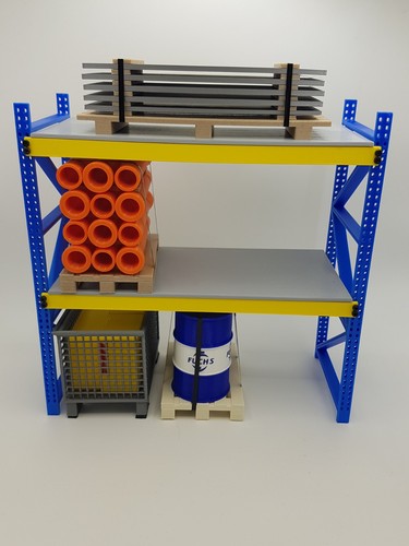 Palettenregal druck 14 - 3d,