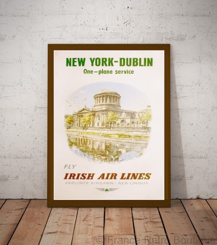 Poster plakat fly irish air - fly,