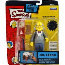Mr. LARGO FIGUR THE SIMPSONS 2003 SERIES 12 PLAYMATES TOYS OVP VOICE SPRINGFIELD
