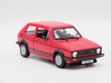 Burago Volkswagen VW GOLF MK1 GTI RED 1:24 1979 Model Auto