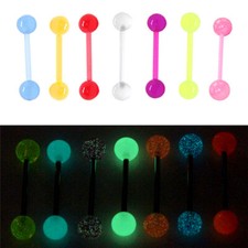 7X Glow in Dark Zungenpiercing