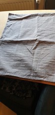 Kissenbezug; 65x65 ,grau mit weissen Streifen,gebraucht