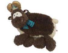 NICI Wärmflasche RENTIER RENY HEART Plüschtier Bezug 500 ml Winter Glamour