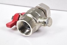 WESA 7226-55, DN20, PN40, Kugelhahn mit Tauchfühleranschluß 3/4" - NEU