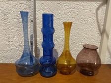 Lauschaer Glas Konvolut 4 STK Vintage Glas Lauscha