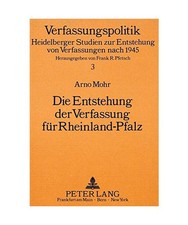 Die entstehung der verfassung - die,