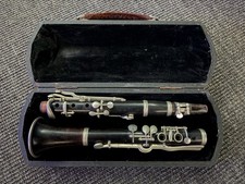 Alte Klarinette im Koffer 