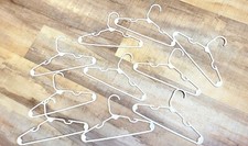10er Set Kinderkleiderbügel Kleiderbügel klein Kind Baby weiß