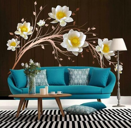 Weiße blumen zhuc2311 - 3d,