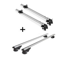 2x Fahrradträger BikePro+Dachträger VDP004 für für BMW 3er Touring Kombi E46 99-