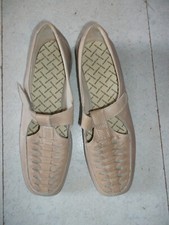 Medicus Schuhe Halbschuhe Slipper Leder Luftpolster Gr 7 1/2 braun Gr 41 1/2 NEU