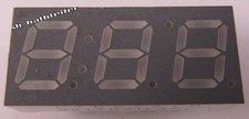 4 Stück/pcs- LTC2721R LITEON 3 Digit - LED 7-Segment Anzeige Display 7mm ROT RED
