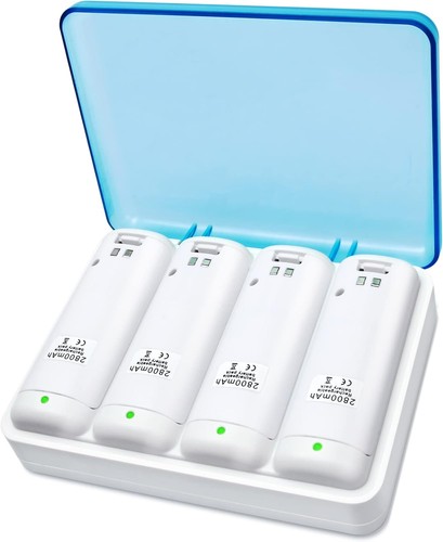 Wii akku ladegerät set für - akku,