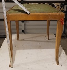 Hocker, alt, Stoffbezug, Cello, Klavier,