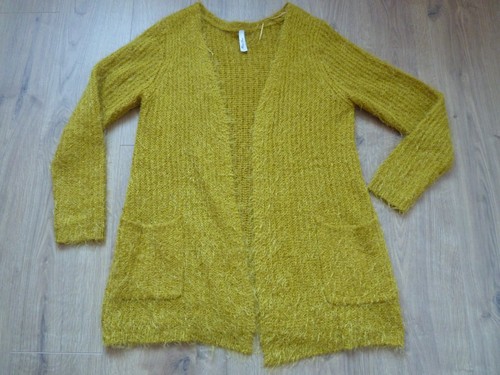 Kuschel strickjacke offen - strickjacke,