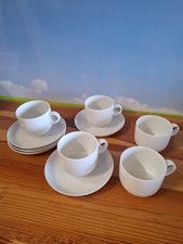 Rosenthal studio-linie Kaffeetasse Obertasse uni weiß W. Karnagel mit Untere