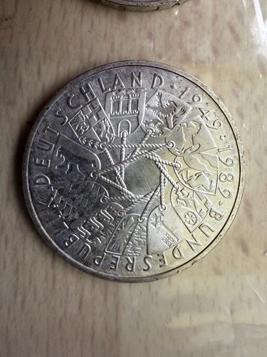 Deutsche mark gedenkmünze - deutsche,