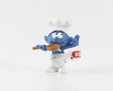 Schlumpf Schlümpfe == 2.0831 == Koch mit Löffel Schleich smurf