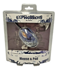 Saitek Expression Maus mit pad 800dpi, USB 2.0 Rock Chick Gitarre, schwarz NEU*