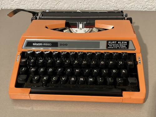 Silver reed 200 typewriter - reed,