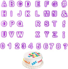 40 Stück Fondant Ausstecher