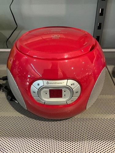 Soundmaster scd 2120 rot - soundmaster,