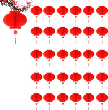 Rote chinesische laternen - 30,