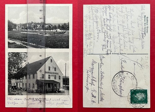 Grunau bei döbeln 1930 - ak,
