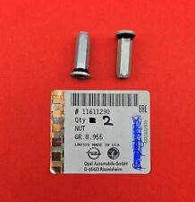 2x Original Opel Einsteckmuttern Stoßstange Hinten Astra J, Meriva B - 11611290