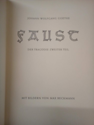 Goethes faust mit bildern - goethes,