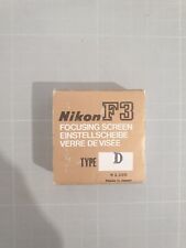 NIKON F3 Focusing Screen Type