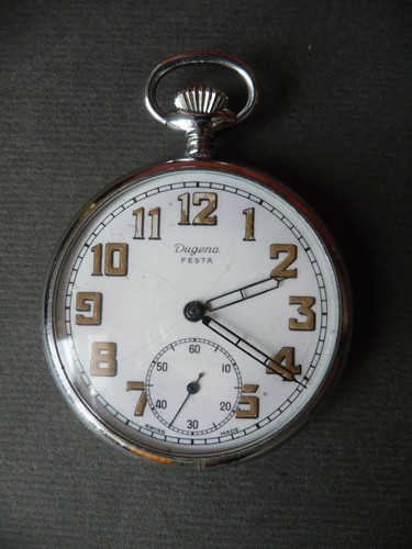 Alte taschenuhr dugena - alte,
