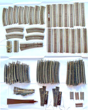 Konvolut Roco Set Bettungsgleis + Gleise und Weichen H0 1:87