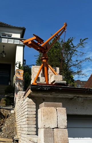 Kleiner baukran tragkraft bis - (tragkraft,