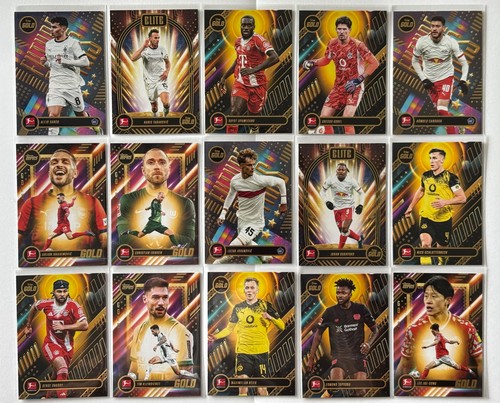 Topps gold bundesliga 2025 - bundesliga, 2025/26