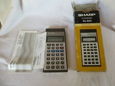 Taschenrechner Sharp EL-503 Vintage Retro alt antik Elsi Mate