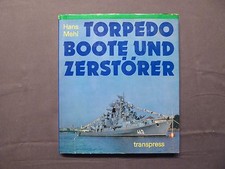 Buch, Hans Mehl, Torpdoboote und Zerstörer, transpress EA 1983 DDR, Marine