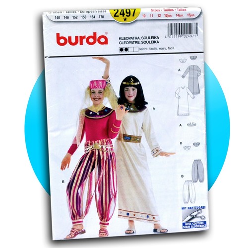 Burda schnittmuster kleopatra - schnittmuster,