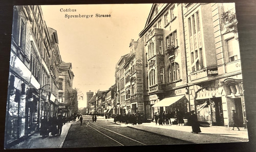 Vintage rppc cottbus - rppc,
