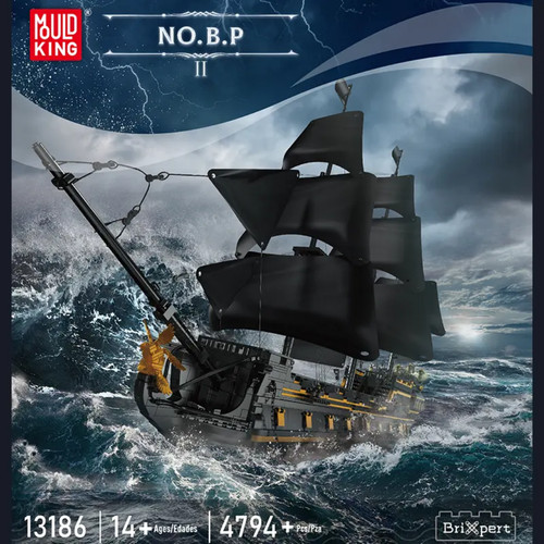 Mould king black - black, 2