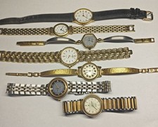 Konvolut schöne vintage Damenuhren, Regent, Junghans, Slava...