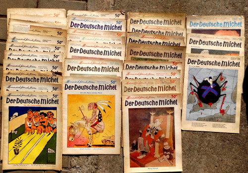 Konvolut der deutsche michel - der,
