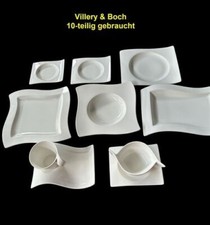 geschirr set v & b 10-teilig " HotWave " Teller & Tassen ( gebraucht )