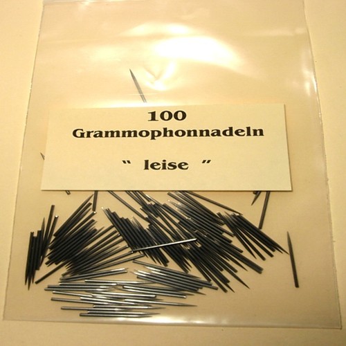 100 grammophonnadeln leise - grammophonnadeln,