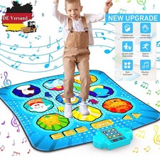 Kinder Tanzmatte Spielzeug Ab 1-12 Jahre Mädchen Junge LED-Lichtern 103*87cm