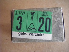 ur alte Holzschrauben (Flachkopf) galv. verzinkt mit Schlitz  *******   N E U