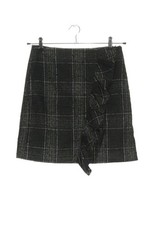 HALLHUBER Tweedrock Damen Rock Gr. DE 36 schwarz-hellgrau-weiß Elegant