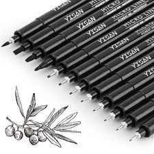 12 Fineliner Stifte Set